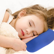 Microbead Roll Neck Pillow Mini Microbeads Bone Type Travel Pillow Soft Cushion Back Head Neck Support - justgrabit.in | Just Grab It