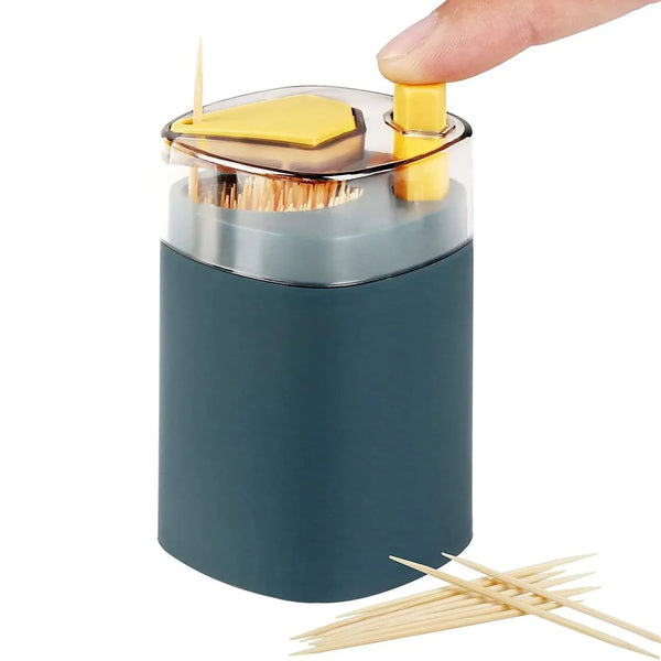 Pop - Up Automatic Toothpick Dispenser – Safe & Novel Storage Container - justgrabit.in | Just Grab It