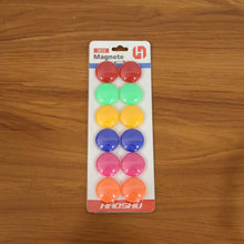 Colorful Round Refrigerator Magnets Set (12 Pc Set) - justgrabit.in | Just Grab It