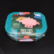 Apex Stainless Steel Mini Stack Plate Food Container (Approx 200 ML) - justgrabit.in | Just Grab It