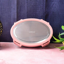 Ganesh Classy 2 - Piece Stainless Steel Lunch Box Set - Justgrabit Inc.