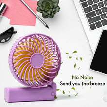 Portable Mini handy Fan & Personal Table Fan (Battery Not Include) - justgrabit.in | Just Grab It