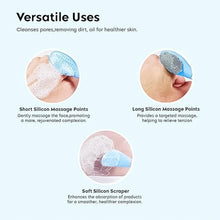 2 - in - 1 Silicone Face Scrubber (1 Pc) - Justgrabit Inc.