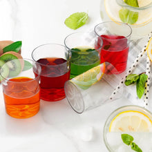 Magic Glass Clear Glass Bubble Water Juice Glasses (6 Pcs Set) - justgrabit.in | Just Grab It