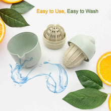 Manual Citrus Juicer (Portable & Food - Grade Plastic, 1 Pc - justgrabit.in | Just Grab It