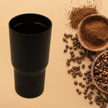 STAINLESS STEEL VACUUM INSULATED GLASS COFFEE CUPS DOUBLE WALLED TRAVEL MUG, CAR COFFEE MUG, Tumbler (590ml) - justgrabit.in | Just Grab It