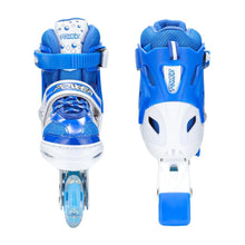 Inline Skates With Led Flashing Light Wheel With Adjustable Length Skate Premium High Quality Skates Pair (Roller Skate , Skating) - justgrabit.in | Just Grab It