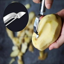 Kitchen Vegetable Peeler, Fruit Peeler, Ergonomic Handle Safe and Easy to Use for Potatoes,Apples,Pears Tomatoes,Carrots,Cucumbers Kitchen Accessory, Kitchen Gadgets (1 Pc) - Justgrabit Inc.