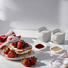 7 in 1 Side Dish Dip Bowl Set with Handle Mini Dipping Bowls (7 Pcs Set) - justgrabit.in | Just Grab It