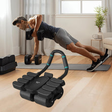 Automatic Rebound Abdominal Wheel with 8 Elbow Supports (1 Pc) - justgrabit.in | Just Grab It