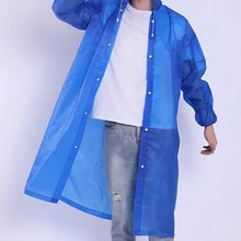 Adult Portable Rain Coat, Men & Women Outdoor Traveling Eva Material Raincoat - justgrabit.in | Just Grab It