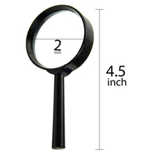 Real Glass Magnifying Lens for Reading, Breakage - Proof (50 mm) - Justgrabit Inc.