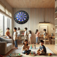 Magnetic Dart Board Game Set with 6 Safe Darts for Kids & Adults - Justgrabit Inc.