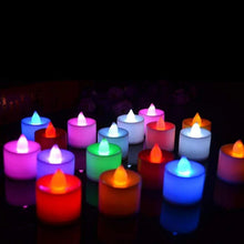 Multicolor LED Tealights Candles (24 Pack): Festive Decorations, Diwali - justgrabit.in | Just Grab It