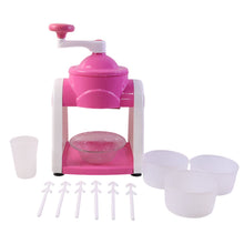 Manual Ice Crusher Machine (1 Set Pink Color) - justgrabit.in | Just Grab It