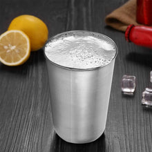 Small Stainless Steel Drinking Glass (1 Pc) - Justgrabit Inc.