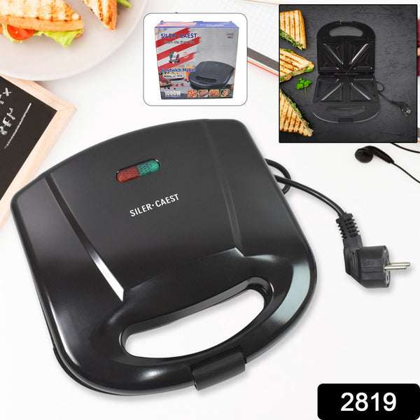 Sandwich Maker Makes Sandwich Non - Stick Plates| Easy to Use with Indicator Lights Sandwich toaster - justgrabit.in | Just Grab It
