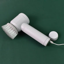 Portable Electric Cleaning Brush with 3 Replaceable Brush Heads (5 In 1) - Justgrabit Inc.