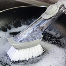 2 - in - 1 Dishwashing Brush, Long Handle Wash Pot Brush Washing Dish - Justgrabit Inc.