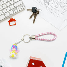 Cute Keychain With Card Gift - Keychain Accessories Key Chain Backpack Charms Car Keys Keychain for Kids Girls, Unicorn Toy and Charm Key - Chain for Bag / Door Key - Ring / car Key - Ring / Party Favor (Mix Color & Design 1 Pc ) - Justgrabit Inc.