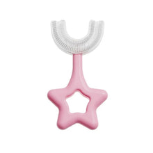 Star / U - Shape Silicone Manual Toothbrush (1 Pc) - justgrabit.in | Just Grab It