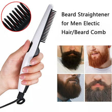 Electric Hair Straightening Comb Portable Straight Beard Comb (1 Pc) - justgrabit.in | Just Grab It