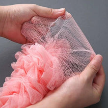 Loofah Back Scrubber with Long Handle for Shower & Bath Cleaning - justgrabit.in | Just Grab It