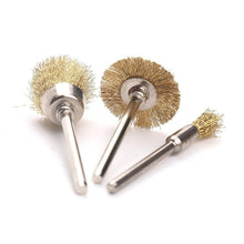 Brass Wire Wheels, 3 Pcs Brass Wire Wheels, Rust Removal Tool - justgrabit.in | Just Grab It
