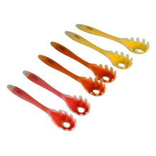 Silicone Kitchen Utensil Set - 6 - Piece Heat - Resistant Non - Stick Cooking Spoons - justgrabit.in | Just Grab It