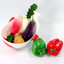 Plastic Rice Pulses Fruits Vegetable Noodles Pasta Washing Bowl and Strainer - Justgrabit Inc.