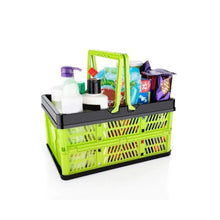 Folding Shopping Portable Storage Basket - Justgrabit Inc.