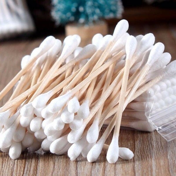 Eco - Friendly Bamboo Cotton Swabs (Pack of 20 / Per Packet 70 Pcs) - justgrabit.in | Just Grab It