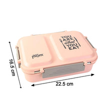 Supermom 2 Partition Stainless Steel Lunch Box - Justgrabit Inc.