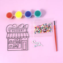 Kids Paint Coloring & Craft Activity Set with Beads (Mix Design, 1 Set) - justgrabit.in | Just Grab It