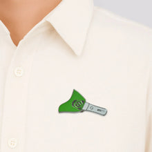 Stylish Metal Badge Pin – Single Piece (Random Design) - Justgrabit Inc.