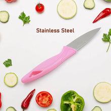 Stainless Steel Fruit Knife, New Sharp and Durable Fruit Knife Small, Comfortable Non - slip Handle, with Protective Cover, Suitable for Most Types of Vegetables and Fruits(1 Pc) - justgrabit.in | Just Grab It