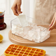 Ice Cube Tray with Lid 32 Grid, Storage Box Kitchen Bar Tool (1 Pc) - justgrabit.in | Just Grab It