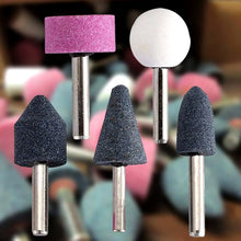 Abrasive Mounted Stone Grinding Wheel Head Grinding Burr Wheel Rotary Tools Set 5 Pcs - justgrabit.in | Just Grab It