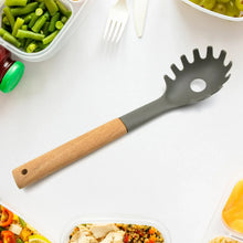 Plastic Kitchen Accessories Whisk , Pasta Spoon & Soup Spoon Heat Resistant Non Stick Spoons Kitchen Cookware Items (1 Pc ) - Justgrabit Inc.