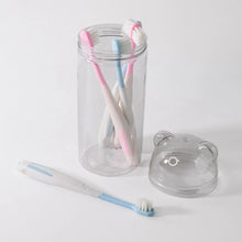 Multipurpose Travel - Friendly Toothbrush Holder with 5 Soft Bristle Toothbrushes - Justgrabit Inc.