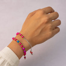 Traditional and Trendy Beaded Bracelet with Adjustable Chain (1 Pc) - justgrabit.in | Just Grab It