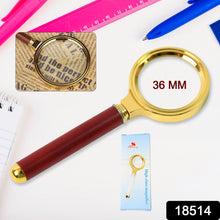 Magnifying Glass Handheld Magnifier (36 MM / 1 Pc) - justgrabit.in | Just Grab It