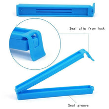 4 Pc Food Sealing Clip used in all kinds of places including household and official, especially for sealing packed food and stuff. - Justgrabit Inc.