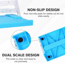 Paper Cutter, A5 Mini Paper Cutter, Portable Paper Cutting Machine (1 Pc / Mix Color) - Justgrabit Inc.