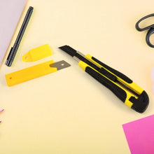 Cutter Knife Set 1 Replacement Blades, Cutter Knife Advanced Tool (1 Pc / Mix Color) - justgrabit.in | Just Grab It