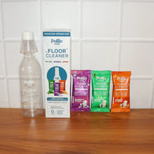 Pollic Kadam Concentrated Floor Cleaner Refill Kit with Reusable Measuring Bottle - justgrabit.in | Just Grab It