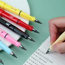 2 - in - 1 Everlasting Magic Pencil with Replaceable Eraser (1 Pc / Mix Color) - justgrabit.in | Just Grab It