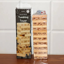 Wooden Tumbling Tower Game - (Set) - Justgrabit Inc.