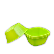 Square Plastic Bowl For Serving Food (Pack of 4) - Justgrabit Inc.