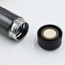 Stainless Steel Vacuum Bottle with Cup Lid Thermos for Hot Cold Drinks Travel Use 1 Pc - justgrabit.in | Just Grab It